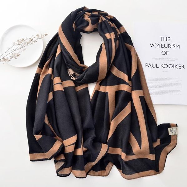 royalmaybe 2020 new gauze autumn and winter geometric shawl sunscreen silk scarf brand warm scarf designer, Blue;gray
royalmaybe 2020 new gauze autumn and winter geometric shawl sunscreen silk scarf brand warm scarf designer, Blue;gray