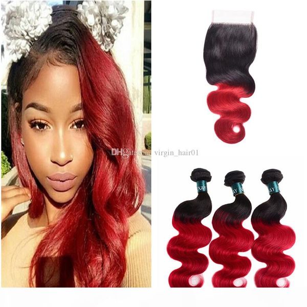 red human hair weave with ombre lace closure two tone 1b red human hair 3 bundles with lace closure brazilian virgin hair, Black;brown
red human hair weave with ombre lace closure two tone 1b red human hair 3 bundles with lace closure brazilian virgin hair, Black;brown