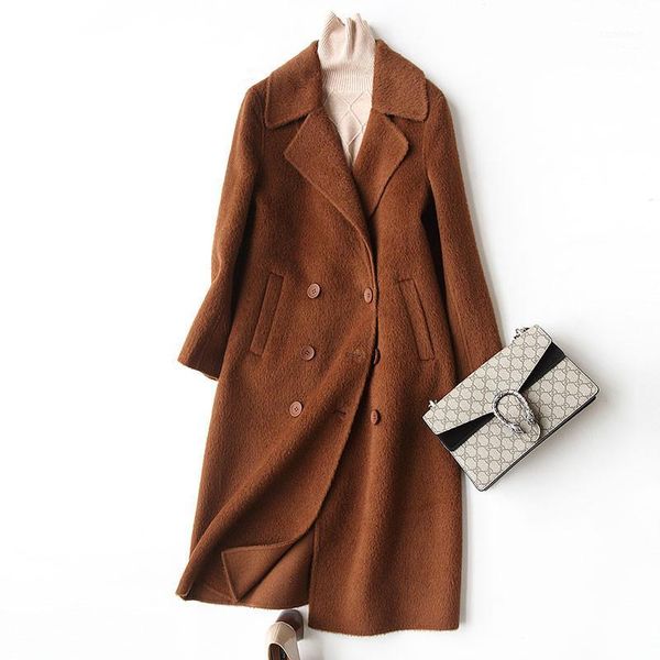 women's wool & blends women coat 4040 spring casual cashmere coats alpaca female jacket manteau femme hiver 37030 wyq34001, Black
women's wool & blends women coat 4040 spring casual cashmere coats alpaca female jacket manteau femme hiver 37030 wyq34001, Black
