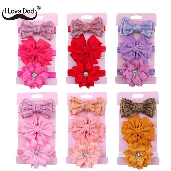 3pcs/lot baby girl headband with bow flower princess newborn little girl elastic hairband for kids toddler hair accessories set1, Slivery;white
3pcs/lot baby girl headband with bow flower princess newborn little girl elastic hairband for kids toddler hair accessories set1, Slivery;white