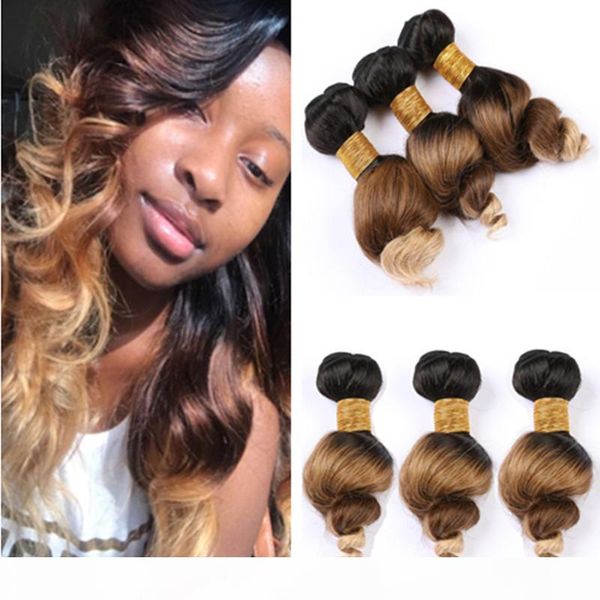 #1b 4 27 ombre loose wave human hair weave bundles black brown to honey blonde three tone ombre brazilian human hair weft extensions
#1b 4 27 ombre loose wave human hair weave bundles black brown to honey blonde three tone ombre brazilian human hair weft extensions