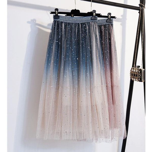 2020 womens clothing korean style gradient starry sky mesh skirt summer fashion elaistic waist tulle mesh skirt jupe tulle femme11, Black
2020 womens clothing korean style gradient starry sky mesh skirt summer fashion elaistic waist tulle mesh skirt jupe tulle femme11, Black