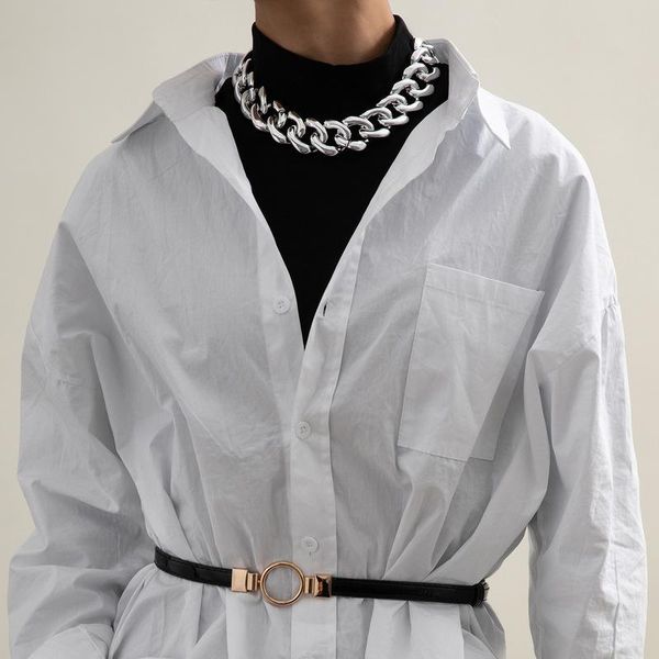 chokers timeonly statement oversize chunky cuban chain ccb choker necklace simple metal neckalces for women anniversary gifts jewellery, Golden;silver
chokers timeonly statement oversize chunky cuban chain ccb choker necklace simple metal neckalces for women anniversary gifts jewellery, Golden;silver