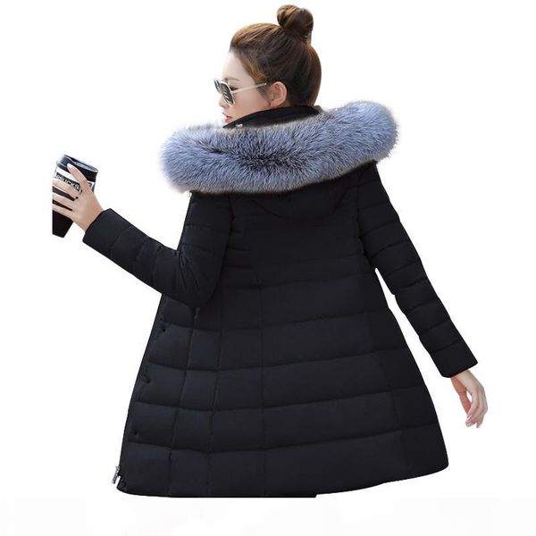 winter female jacket winter coat women fake fur collar warm woman parka outerwear down jacket female coat, Black
winter female jacket winter coat women fake fur collar warm woman parka outerwear down jacket female coat, Black