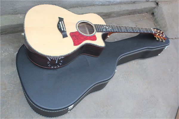 41inch t916 acoustic guitar spruce veneer rosewood back body shell inaly shell binding
41inch t916 acoustic guitar spruce veneer rosewood back body shell inaly shell binding
