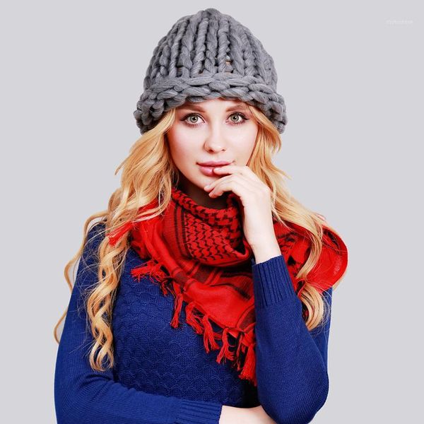 women winter warm hats handmade knitted coarse lines cable hats knit cap candy color beanie crochet caps1, Blue;gray
women winter warm hats handmade knitted coarse lines cable hats knit cap candy color beanie crochet caps1, Blue;gray