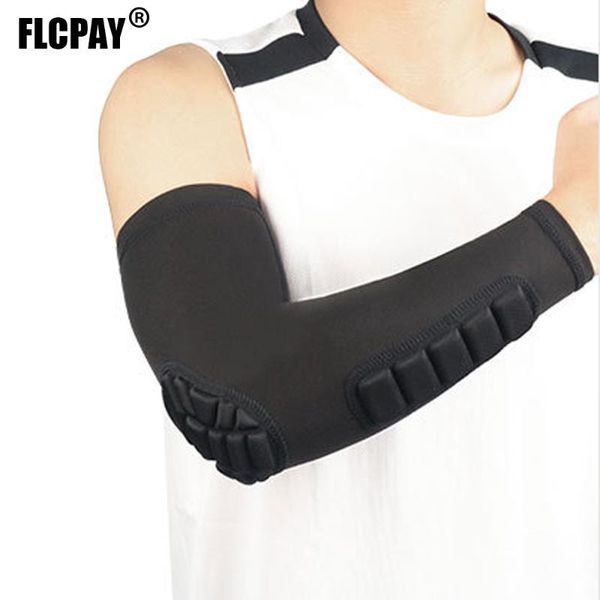 elbow & knee pads 1 piece of anti-collision sports basketball arm joint elastic protector breathable compression support pad, Black;gray
elbow & knee pads 1 piece of anti-collision sports basketball arm joint elastic protector breathable compression support pad, Black;gray