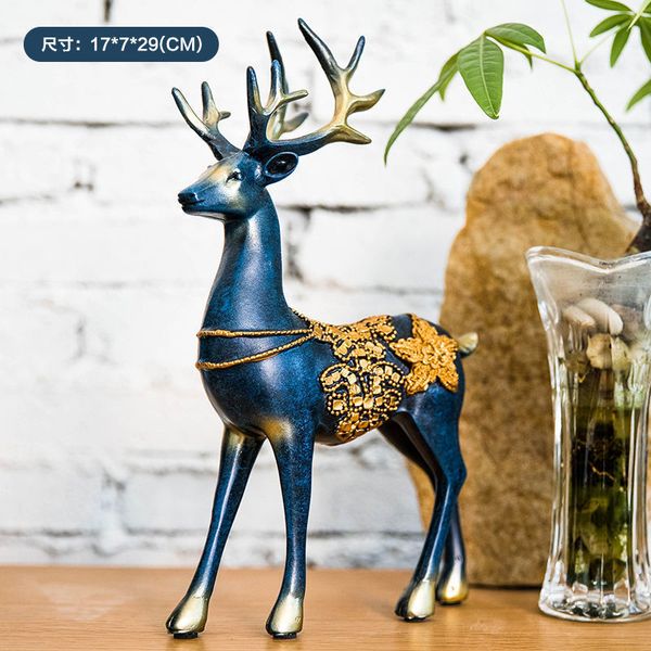 a-creative decoration decoration sika deer handicraft tv cabinet home office living room porch gift
a-creative decoration decoration sika deer handicraft tv cabinet home office living room porch gift