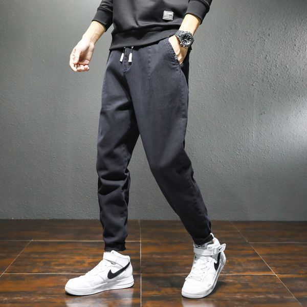 extra large plus size fashionable fat spring and autumn man loose high long jeans elastic waist, Blue
extra large plus size fashionable fat spring and autumn man loose high long jeans elastic waist, Blue