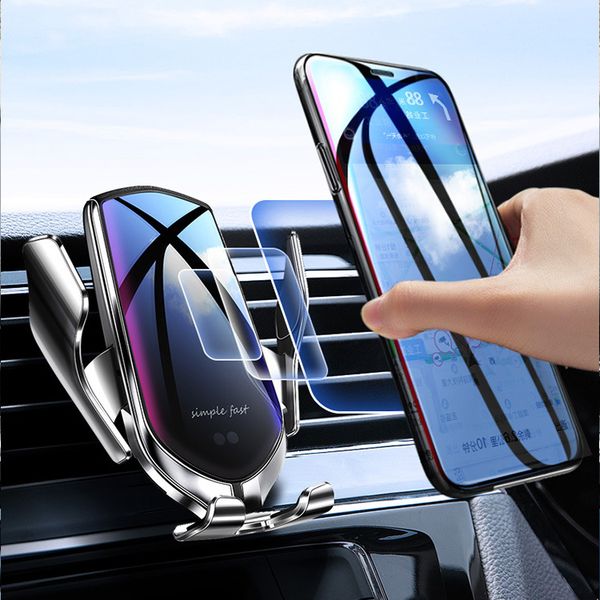 automatic clamping fast charging infrared sensor 10w qi wireless charger mobile phone holder for car
automatic clamping fast charging infrared sensor 10w qi wireless charger mobile phone holder for car
