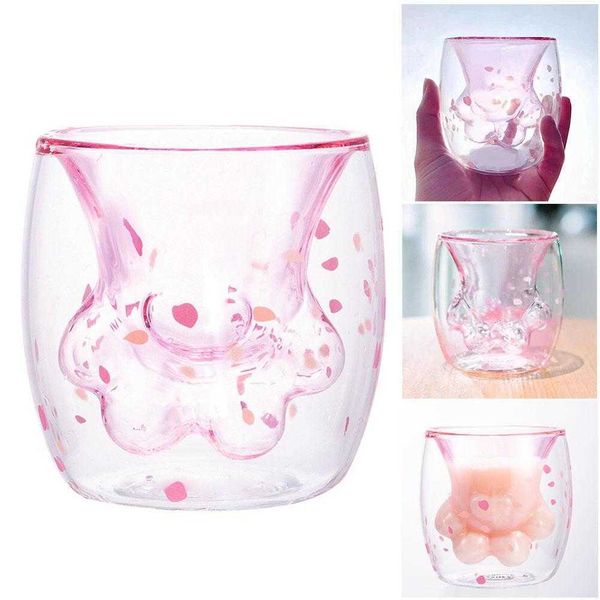 cat claw paw glass cup cute flower petal transparent coffee mug milk tea drink cups bar wine glasseskbnq
cat claw paw glass cup cute flower petal transparent coffee mug milk tea drink cups bar wine glasseskbnq