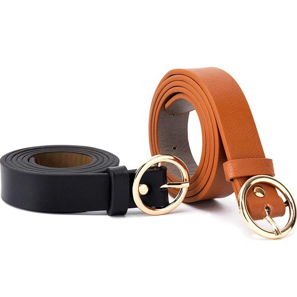 female deduction side gold buckle jeans wild belts for women fashion students simple new circle pin buckles belt, Black;brown
female deduction side gold buckle jeans wild belts for women fashion students simple new circle pin buckles belt, Black;brown