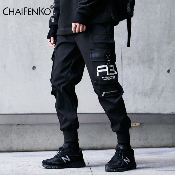 chaifenko hip hop cargo pants men fashion harajuku harem pant black streetwear joggers sweatpant multi-pocket casual mens pants 201110
chaifenko hip hop cargo pants men fashion harajuku harem pant black streetwear joggers sweatpant multi-pocket casual mens pants 201110