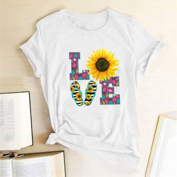 love sunflower sprint тапочки печати футболки женские летние графические тройники эстетики женщина футболки мода с коротким рукавом harajuku, White
love sunflower sprint тапочки печати футболки женские летние графические тройники эстетики женщина футболки мода с коротким рукавом harajuku, White