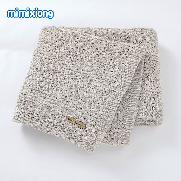 baby blankets super soft newborn bebes swaddling wrap for stroller bedding sofa lightweight toddler infant knitted quilts 100*80 y201009
baby blankets super soft newborn bebes swaddling wrap for stroller bedding sofa lightweight toddler infant knitted quilts 100*80 y201009