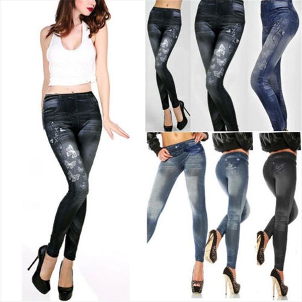 women ladies high waist skinny fit jeggings stretchable denim pecil print pants new woman leggings skintight pants, Black
women ladies high waist skinny fit jeggings stretchable denim pecil print pants new woman leggings skintight pants, Black