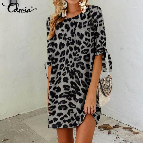 leopard print mini dress women celmia summer beach vestidos vintage half sleeve casual party bohemian sundress plus size1, White;black
leopard print mini dress women celmia summer beach vestidos vintage half sleeve casual party bohemian sundress plus size1, White;black