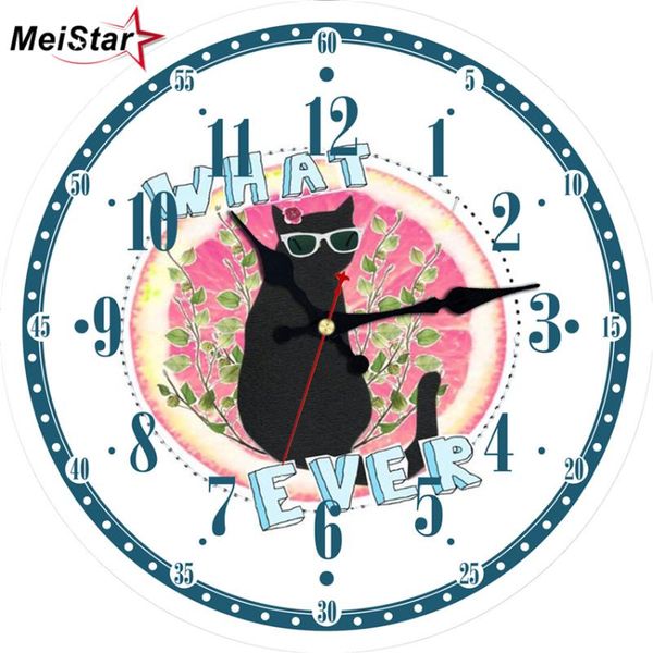 meistar cute cat modern silent wall clocks in home & garden living room kitchen decoration watches large art wall clocks
meistar cute cat modern silent wall clocks in home & garden living room kitchen decoration watches large art wall clocks