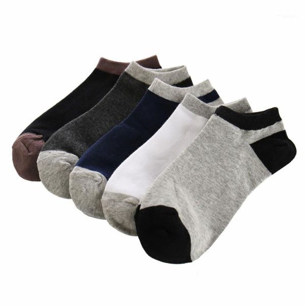 5pairs splice men's cotton socks invisible ankle socks men breathable thin boat sock no show size eur 38-431, Black
5pairs splice men's cotton socks invisible ankle socks men breathable thin boat sock no show size eur 38-431, Black