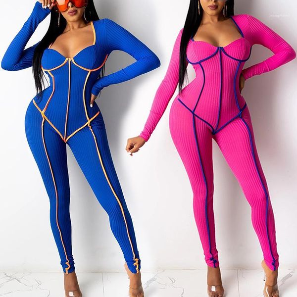 fashion casual women clothes womens designer jumpsuits spring autumn long sleeve panelled skinney rompers streetwear, Black;white
fashion casual women clothes womens designer jumpsuits spring autumn long sleeve panelled skinney rompers streetwear, Black;white