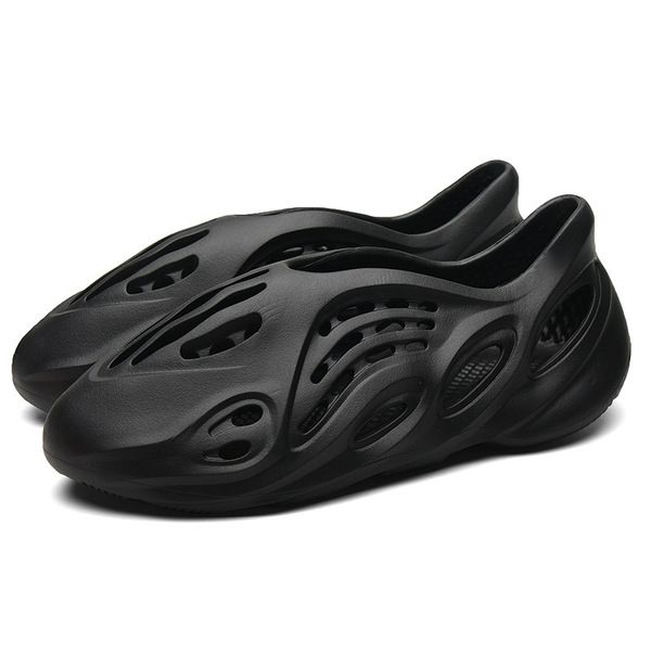 trendy roman hole shoe sandals summer new big talker men's beach shoes, Black
trendy roman hole shoe sandals summer new big talker men's beach shoes, Black