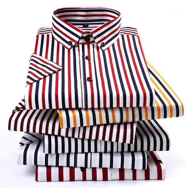 2020 new 100% cotton men shirt short sleeve casual striped shirt men camisas slim fit casual dress brand- clothing1, White;black
2020 new 100% cotton men shirt short sleeve casual striped shirt men camisas slim fit casual dress brand- clothing1, White;black