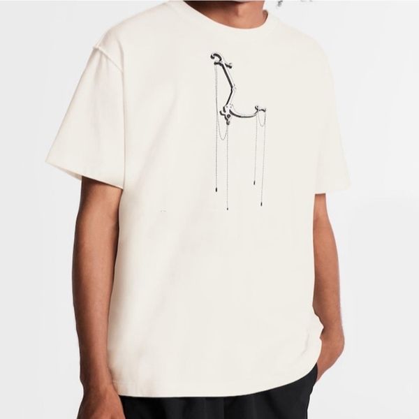 20ss alphabet pendant embroidery summer tee high street short sleeves casual cool t-shirt men women couple breathable oversize hfhltx116, White;black
20ss alphabet pendant embroidery summer tee high street short sleeves casual cool t-shirt men women couple breathable oversize hfhltx116, White;black