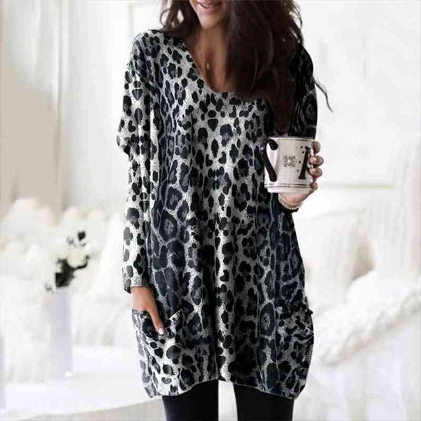 leopard print women long sleeve loose sweatshirts women casual pullover spring autumn streetwear sweatshirt female with pocket, Black
leopard print women long sleeve loose sweatshirts women casual pullover spring autumn streetwear sweatshirt female with pocket, Black