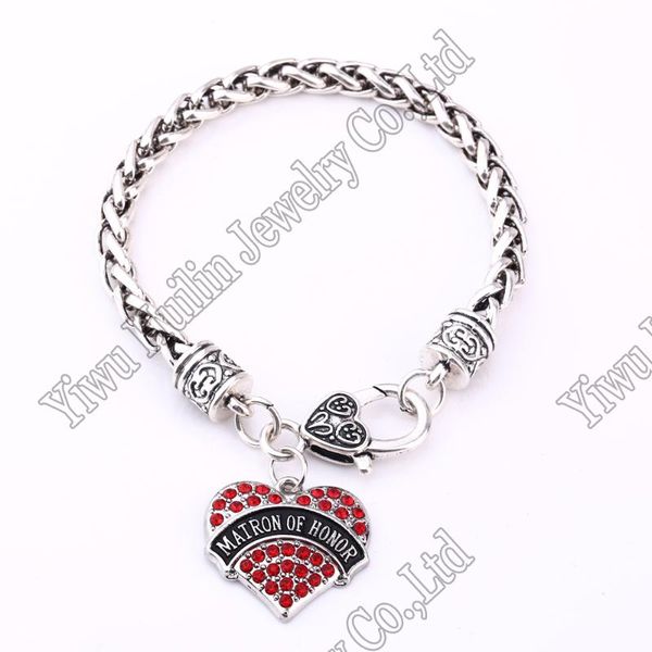 charm bracelets matron of honor heart wheat link bracelet crystal hearts metal art lobster claw, Golden;silver
charm bracelets matron of honor heart wheat link bracelet crystal hearts metal art lobster claw, Golden;silver
