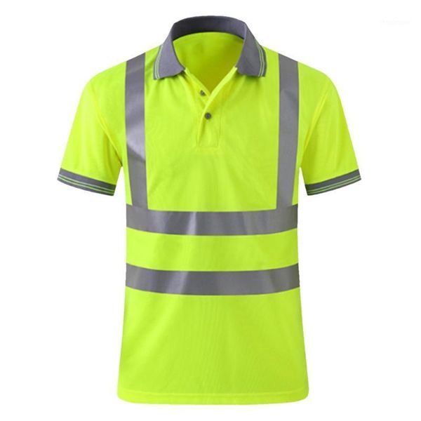 heflashor high visibility reflective safety work shirt mens polos fluorescent yellow reflective tape breathable riding/traffic1, White;black
heflashor high visibility reflective safety work shirt mens polos fluorescent yellow reflective tape breathable riding/traffic1, White;black