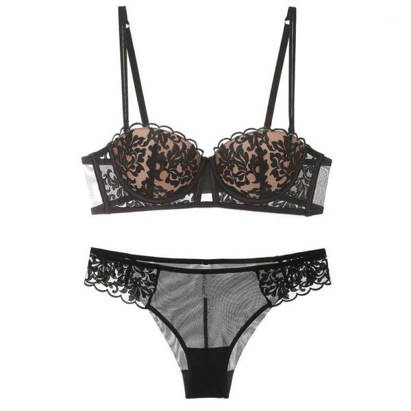 half cup push up adjustable women underwear set floral embroidery thicken female bra set 2018 new lace bra briefs sets1, Red;black
half cup push up adjustable women underwear set floral embroidery thicken female bra set 2018 new lace bra briefs sets1, Red;black