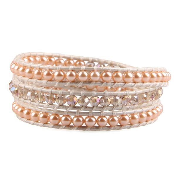tennis kelitch leather strand beads wrap bracelets for women elegant pearl cuff family trendy jewelry pulsera, Golden;silver
tennis kelitch leather strand beads wrap bracelets for women elegant pearl cuff family trendy jewelry pulsera, Golden;silver