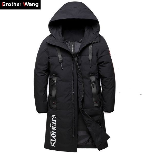 winter men's long white duck down jacket thick warm hooded fashion casual jackets and coats male brand clothing red black 201111
winter men's long white duck down jacket thick warm hooded fashion casual jackets and coats male brand clothing red black 201111