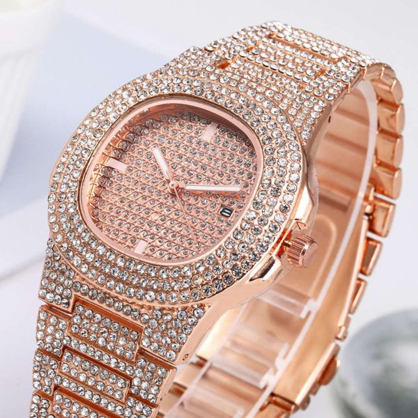 full watch full watch diamond leisure sky star set diamond quartz watch for men and women, Slivery;brown
full watch full watch diamond leisure sky star set diamond quartz watch for men and women, Slivery;brown