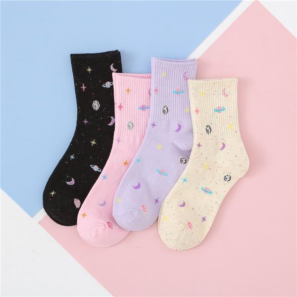 socks & hosiery harajuku planet point yarn funny japanese creative moon stars women warm cute novelty femme sokken meias, Black;white
socks & hosiery harajuku planet point yarn funny japanese creative moon stars women warm cute novelty femme sokken meias, Black;white