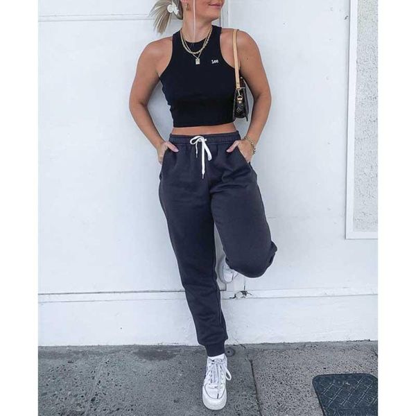 2021 new women sweatpants high waist sport running gym stretch sports pants casual ladies girls drawstring long pants joggers, Black;white
2021 new women sweatpants high waist sport running gym stretch sports pants casual ladies girls drawstring long pants joggers, Black;white