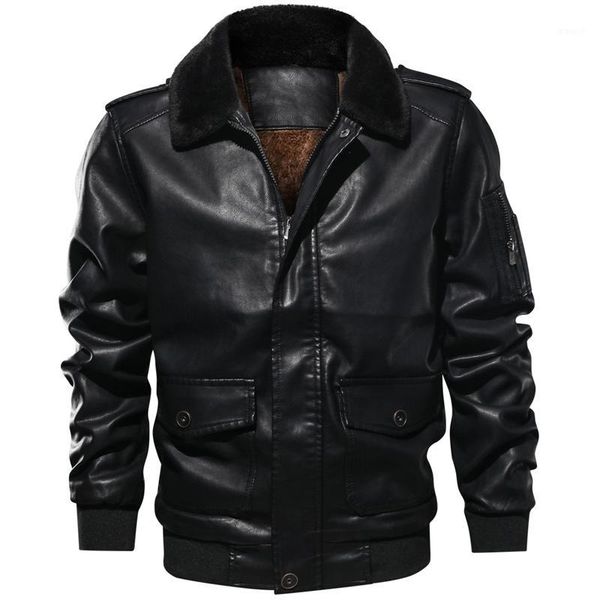 fur leather jacket men casual turn down collar european size retro pu flight jackets man fashion fleece warm faux leather coats1, Black
fur leather jacket men casual turn down collar european size retro pu flight jackets man fashion fleece warm faux leather coats1, Black
