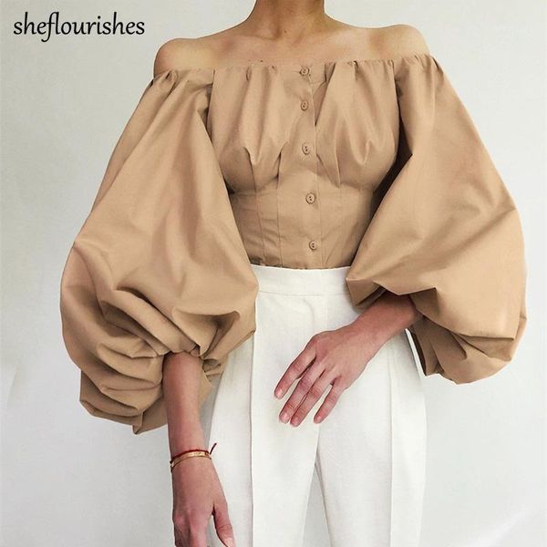 women's blouses & shirts autumn shirt women off shoulder blouse slim vintage lantern sleeve irregular button up white khaki 20211
women's blouses & shirts autumn shirt women off shoulder blouse slim vintage lantern sleeve irregular button up white khaki 20211