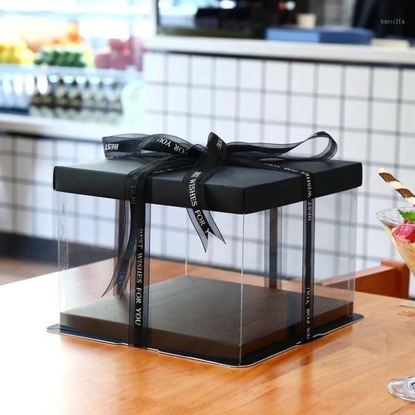 26*26*18cm black 1 tier square cake box for clear bakery package box christmas gift toy package1
26*26*18cm black 1 tier square cake box for clear bakery package box christmas gift toy package1
