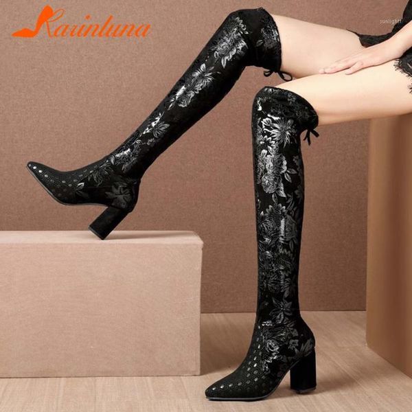 boots brand design leisure women shoes ethnic flock embroider over-the-knee lace-up thigh high female thick heels1, Black
boots brand design leisure women shoes ethnic flock embroider over-the-knee lace-up thigh high female thick heels1, Black