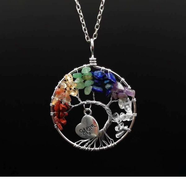 100% handmade wrapped natural stones crystal tree of life pendant necklace women men heart engraved letter family jewel jllpmy, Black
100% handmade wrapped natural stones crystal tree of life pendant necklace women men heart engraved letter family jewel jllpmy, Black