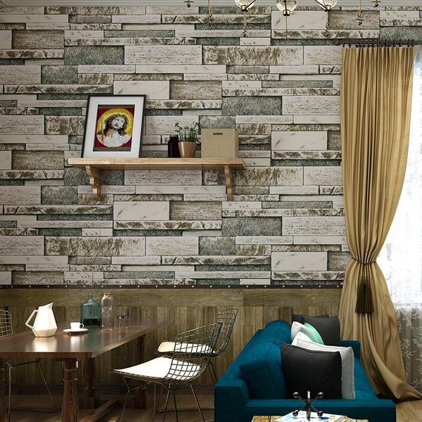 3d stereo retro culture brick brick pattern antique industrial wind wallpaper restaurant barber shop clothing store
3d stereo retro culture brick brick pattern antique industrial wind wallpaper restaurant barber shop clothing store