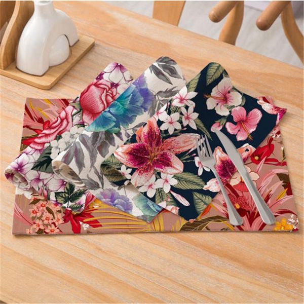 Fuwatacchi Colorful Flowers Pattern Table Mat Colorful Coffee Napkins Kitchen Living Room Restaurant Decor Place Mats
Fuwatacchi Colorful Flowers Pattern Table Mat Colorful Coffee Napkins Kitchen Living Room Restaurant Decor Place Mats