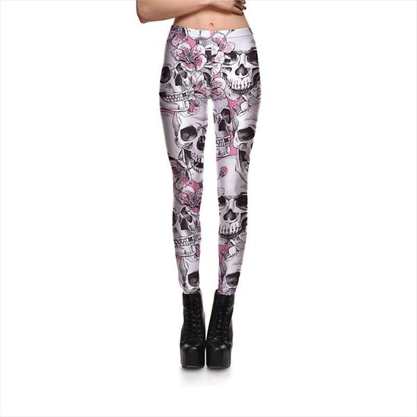 leggings new arrival womens skull peach blossom leggings digital print pants trousers stretch pants wholesales drop shipping, Black
leggings new arrival womens skull peach blossom leggings digital print pants trousers stretch pants wholesales drop shipping, Black