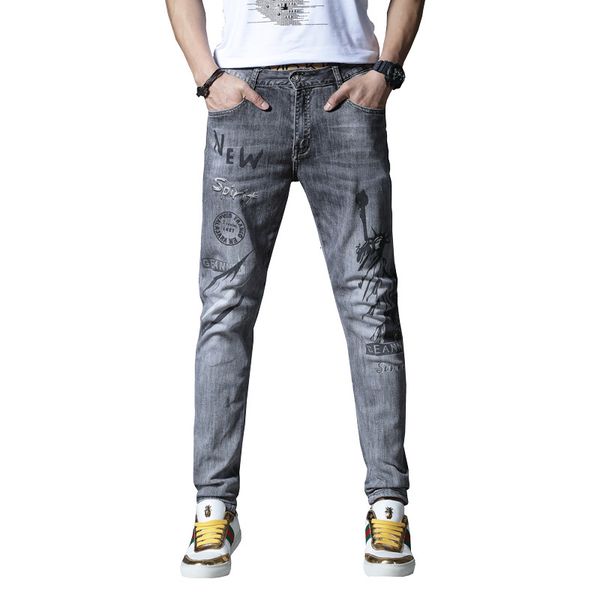 2021 thin male brim for men elastic pants cotton hip summer gray spring 305t, Blue
2021 thin male brim for men elastic pants cotton hip summer gray spring 305t, Blue
