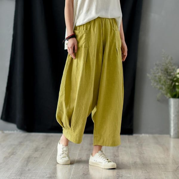 women cotton linen wide leg pants loose vintage patchwork trouser 2020 spring elastic waist solid color loose pants, Black;white
women cotton linen wide leg pants loose vintage patchwork trouser 2020 spring elastic waist solid color loose pants, Black;white