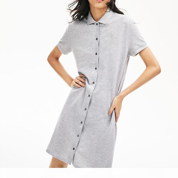womens dress polo crocodile cotton shirt dresses casual polo clothing a-line skirt fresh sweet apparel brand women dressses, Black;gray
womens dress polo crocodile cotton shirt dresses casual polo clothing a-line skirt fresh sweet apparel brand women dressses, Black;gray
