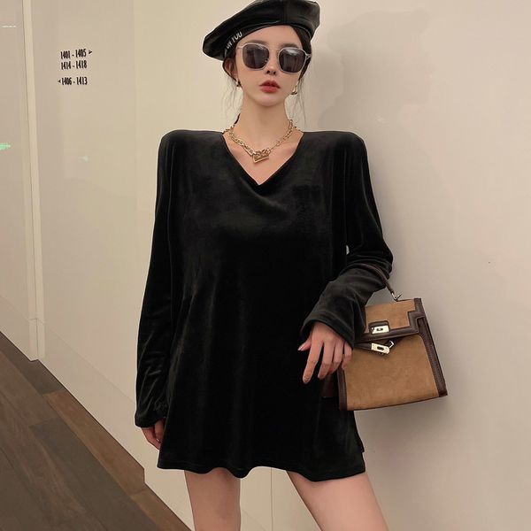 2021 high street ladies dresses spring autumn new fashion loose hipster simple designer v-neck long sleeve xw2e, Black;gray
2021 high street ladies dresses spring autumn new fashion loose hipster simple designer v-neck long sleeve xw2e, Black;gray