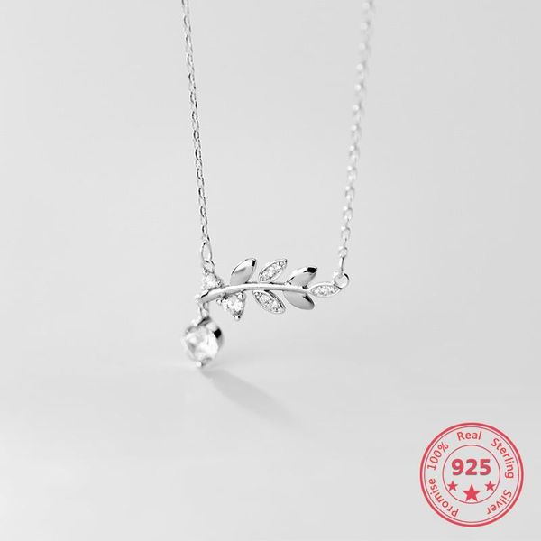 chains s925 sterling silver necklace female korean style jewelry fashion fresh diamond leaf simple clavicle chain holiday gifts
chains s925 sterling silver necklace female korean style jewelry fashion fresh diamond leaf simple clavicle chain holiday gifts