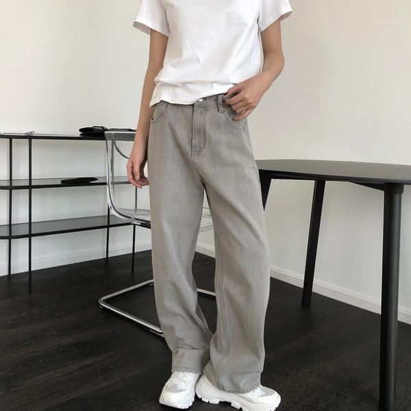 high waist loose straight solid gray denim pant women streetwear fashion vintage boyfriend jeans mom casual trouser1, Blue
high waist loose straight solid gray denim pant women streetwear fashion vintage boyfriend jeans mom casual trouser1, Blue